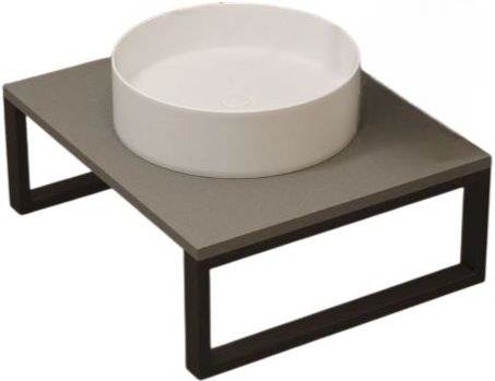 Столешница Hiekka 60 х45 см, темно-серая купить в СОМ