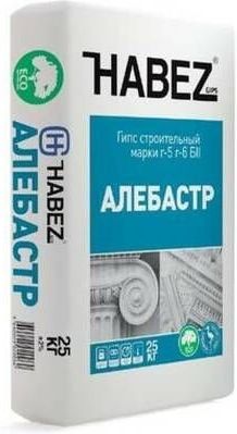 Гипс строительный HABEZ, 25 кг купить в СОМ