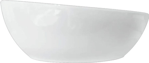 Раковина накладная Sanita Luxe Art Cut  398 х398 х160 мм, белая купить в СОМ