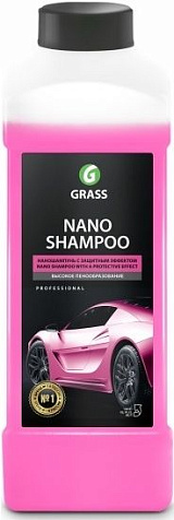 Автошампунь Nano Shampoo канистра Grass 1л купить в СОМ