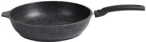 Сковорода Кукмара 26см АП съемная ручка темный мрамор купить в СОМ