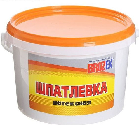 Шпаклевка латексная Brozex, 3 кг купить в СОМ