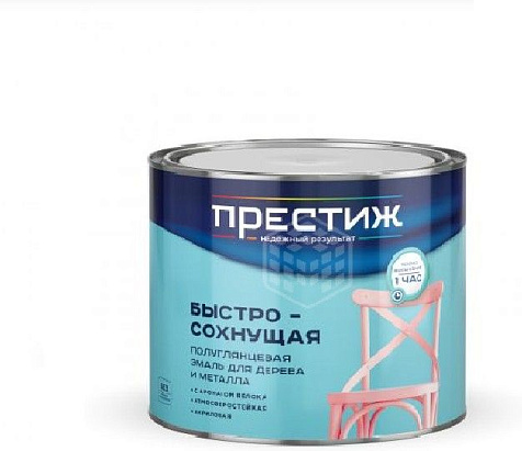 Эмаль акриловая Престиж, полуглянцевая, база С, 1.9 кг купить в СОМ