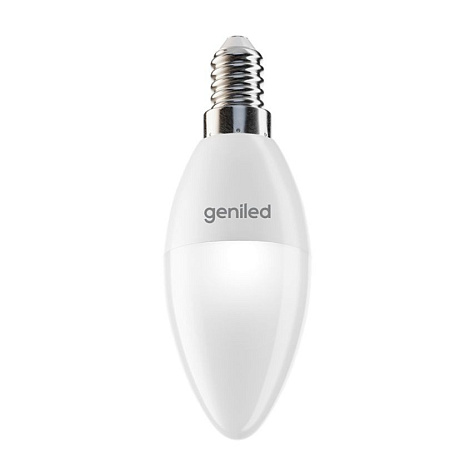 Лампа светодиодные GENILED 9Вт, Е14 свеча 4000К купить в СОМ