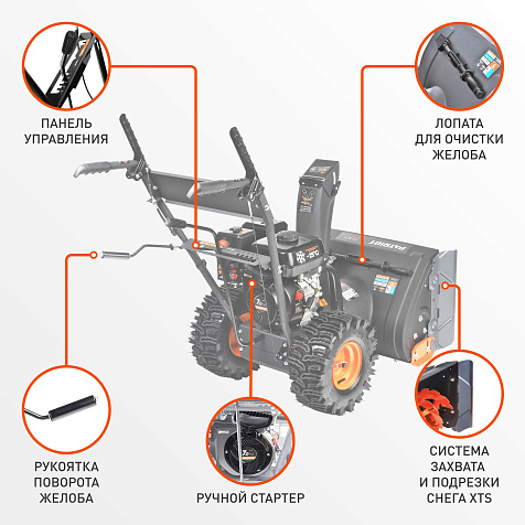 Снегоуборочная машина PATRIOT PS 601 купить в СОМ