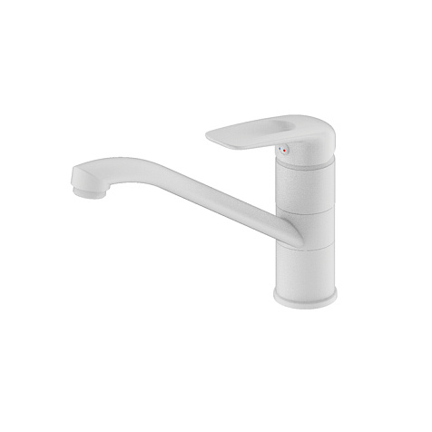 Смеситель для мойки Iddis Male MALWT00i05, белый купить в СОМ