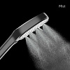 Лейка для душа Milardo Ideal Spa ILS3FB0M18, 3 режима, черный матовый купить в СОМ