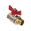 Кран шаровый 1/2" ВН, бабочка VT218 купить в СОМ