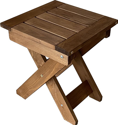Табурет раскладной Dyatel 39х40,5х45см сосна. цвет дуб G-СH-002-OAK купить в СОМ