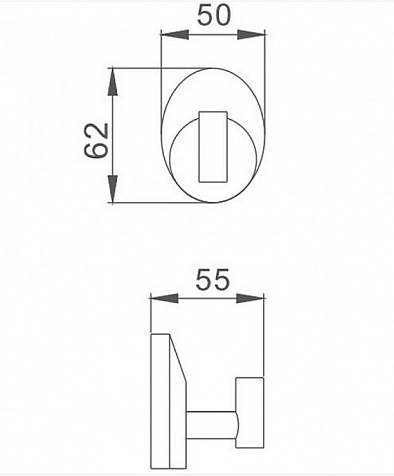 Крючок Haiba HB1605-1, одинарный купить в СОМ