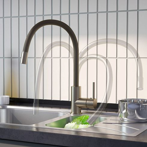 Смеситель для мойки Iddis Kitchen 360 K36BNJ0i05 купить в СОМ