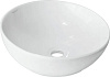 Раковина накладная Sanita Luxe Art Cut  398 х398 х160 мм, белая купить в СОМ