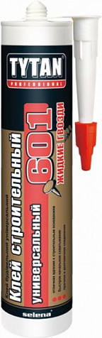 Клей монтажный Tytan Professional №601, универсальный, бежевый, 405гр купить в СОМ