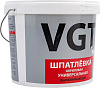 Шпатлевка акриловая VGT, универсальная, влагостойкая, 7.5 кг купить в СОМ