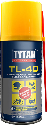 Смазка-аэрозоль Tytan Professional TL-40, техническая, 150 мл купить в СОМ