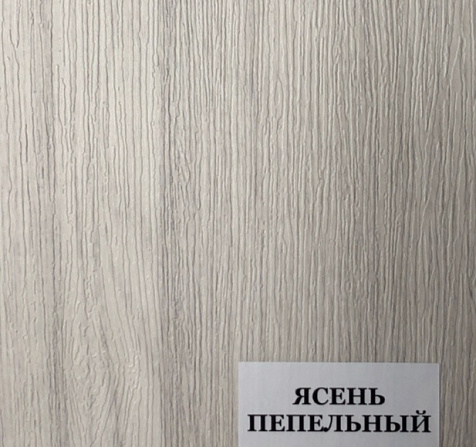 Дверное полотно остекленное 282 Ясень пепельный стекло зеркало 700х2000мм купить в СОМ