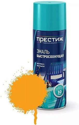Эмаль аэрозольная Престиж, акриловая, абрикосовая, 520 мл купить в СОМ