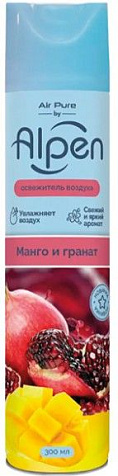 Освежитель воздуха Alpen Манго и гранат 300мл купить в СОМ
