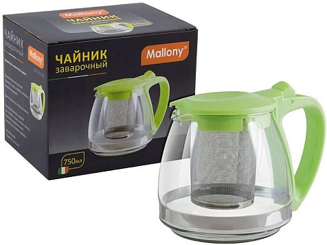 Чайник заварочный Decotto-750  0.75 л, 910106 Mallony купить в СОМ