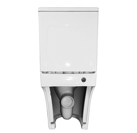Унитаз-компакт Azario Berton AZ-6093, безободковый, торнадо, сиденье микролифт купить в СОМ