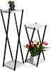 Подставка для цветов Laksi 2шт лофт/дуб эльза купить в СОМ