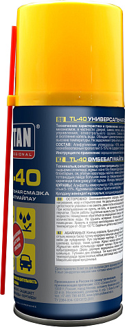 Смазка-аэрозоль Tytan Professional TL-40, техническая, 150 мл купить в СОМ