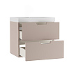 Тумба-умывальник подвесная Домино Dune 60 В2, латте, с раковиной Classica/Alba/Unit/Риво 60 купить в СОМ