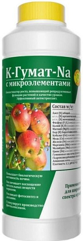 Удобрение Гумат Сила жизни 0,12л купить в СОМ