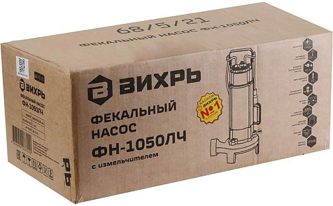 Насос фекальный Вихрь ФН-1050ЛЧ купить в СОМ