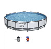 Бассейн каркасный Bestway 56595 Steel Pro Max с фильтр насосом 427х84см 10220л купить в СОМ