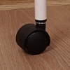 Этажерка Ладья 34КС 3 корзины и столешница 840х300х445мм на колесах белая купить в СОМ