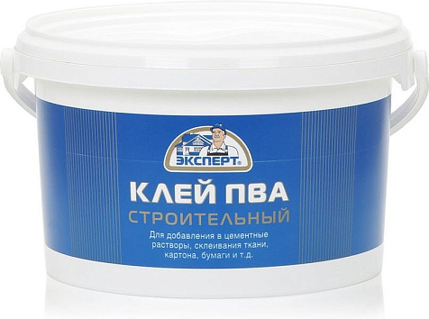 Клей ПВА Эксперт строительный, 2.1 кг купить в СОМ