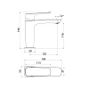 Смеситель для раковины Iddis Sign SIGSB00i01 купить в СОМ