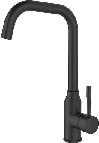 Смеситель для мойки Milardo Meal M01BLL0M05, черный матовый купить в СОМ