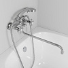 Смеситель для ванны Avrora Vesta AV2133, латунь, хром купить в СОМ