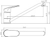 Смеситель для мойки Rossinka RS45-21 купить в СОМ