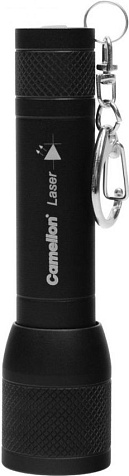 Фонарь лазерный Camelion  LED29363 акк.3.7V, 3W, 120lm, до 500м, 6K, 4 реж. ZOOM, USB, металл BL купить в СОМ