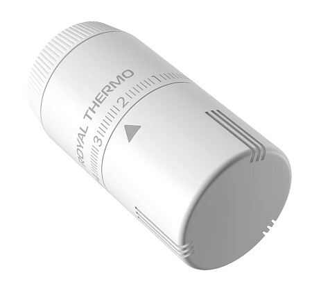 Термоголовка жидкостная М30 х1.5 RoyalThermo Design белый купить в СОМ
