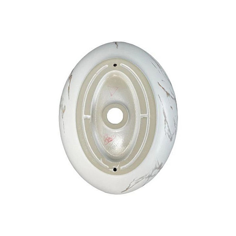 Раковина накладная Comforty N78166MWY-2, 510 х133 х395 мм, мраморная, матовая купить в СОМ