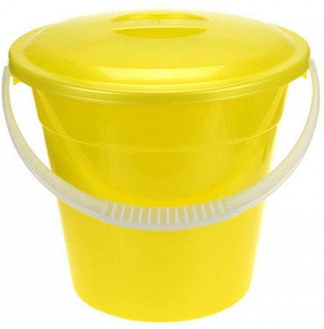 Ведро 8,0 л пищевое с крышкой купить в СОМ