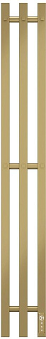 Полотенцесушитель электрический Apextermo Sirius SR10112GL, 120 х1100 мм, золотой матовый купить в СОМ