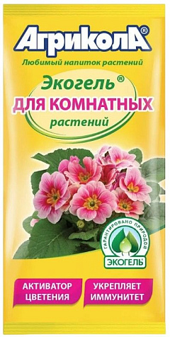 Удобрение Экогель для комнатных растений 20мл купить в СОМ