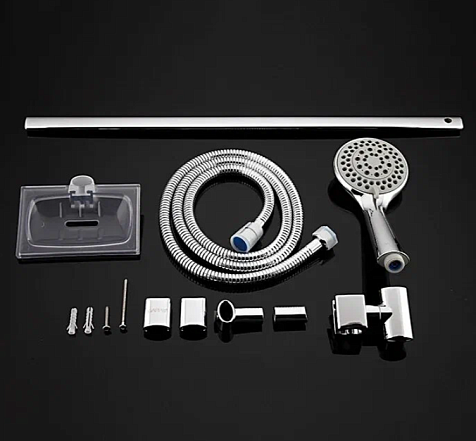 Гарнитур душевой Gappo G8005, лейка 5 режимов, мыльница купить в СОМ