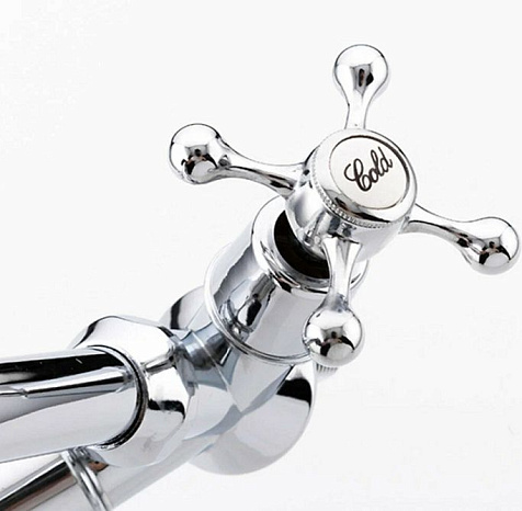Смеситель для мойки Frud R40108, двухвентильный купить в СОМ