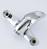 Смеситель для ванны Frap 2102-В, силумин, хром купить в СОМ