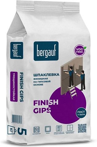 Шпаклевка гипсовая KNAUF Uniflott, 5 кг купить в СОМ
