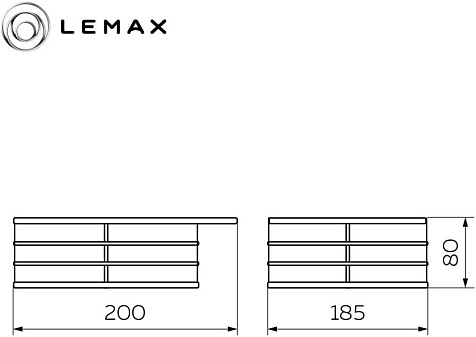 Салфетница, белый матовый Lemax LB-3 WT купить в СОМ