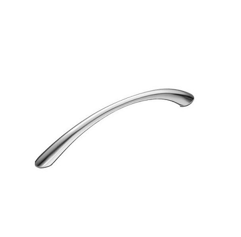 Ручка-скоба мебельная SANBERG 96-286 Дуга, хром матовый, металл купить в СОМ